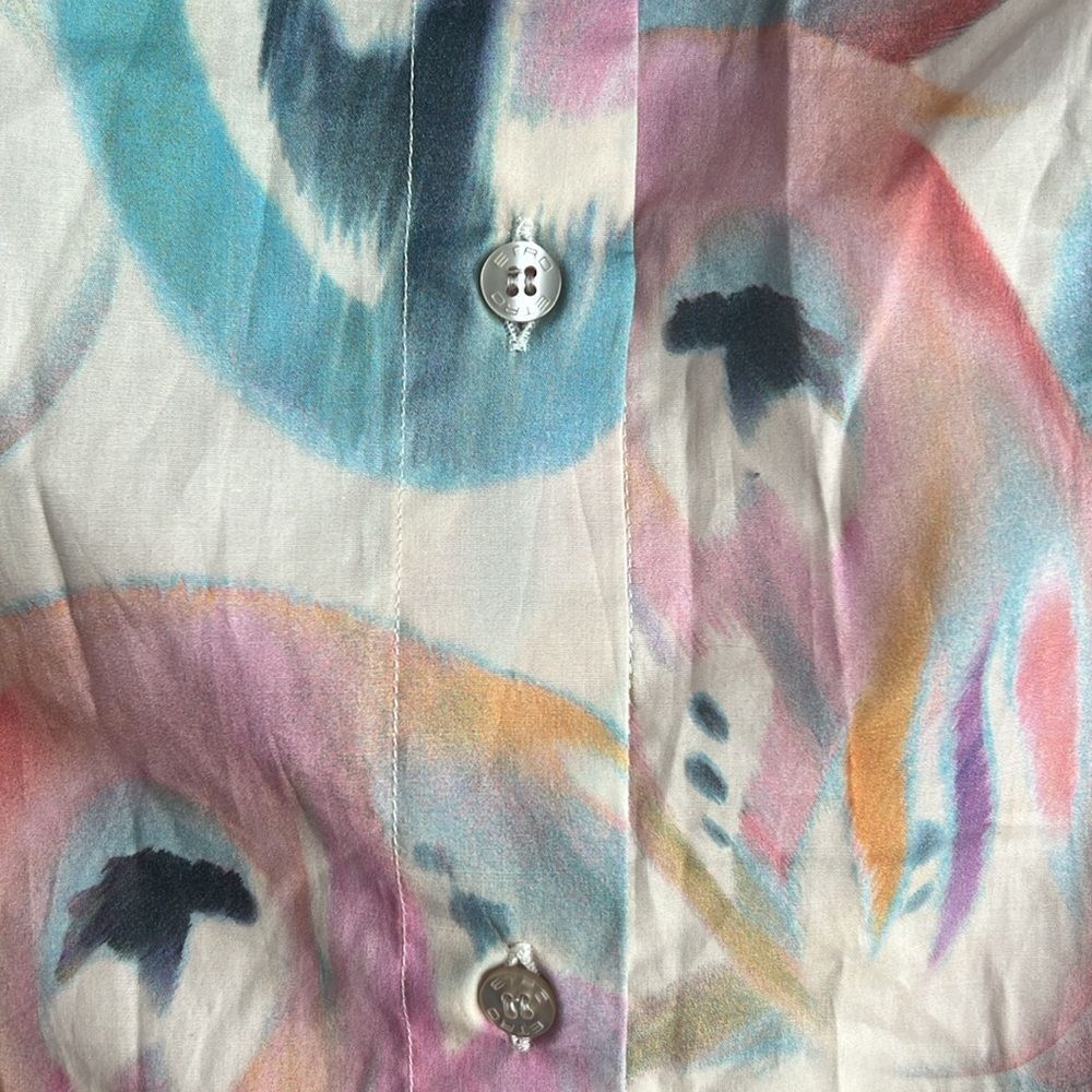 ETRO Milano Printed Button Front Shirt, NWT, Size 46 - Picture 9 of 15